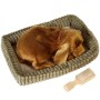 Peluche con Movimento Alexandra House Living Marrone Beige Cane 23 x 10 x 19 cm