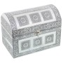 Scatola-Portagioie Alexandra House Living Argentato Metallo 25 x 18 x 15 cm