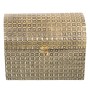 Scatola-Portagioie Alexandra House Living Dorato Metallo 25 x 18 x 15 cm