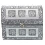 Scatola-Portagioie Alexandra House Living Argentato Metallo 25 x 18 x 15 cm