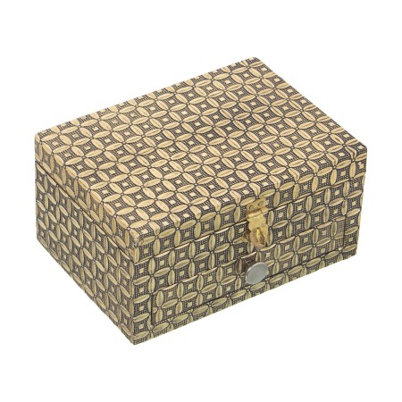 Scatola-Portagioie Alexandra House Living Dorato Metallo 18 x 9 x 13 cm