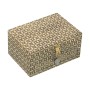 Scatola-Portagioie Alexandra House Living Dorato Metallo 18 x 9 x 13 cm