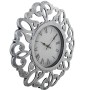 Orologio da Parete Alexandra House Living Grigio Argentato Resina Plastica 50 x 4 x 50 cm