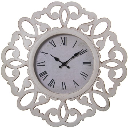 Orologio da Parete Alexandra House Living Bianco Plastica 50 x 4 x 50 cm