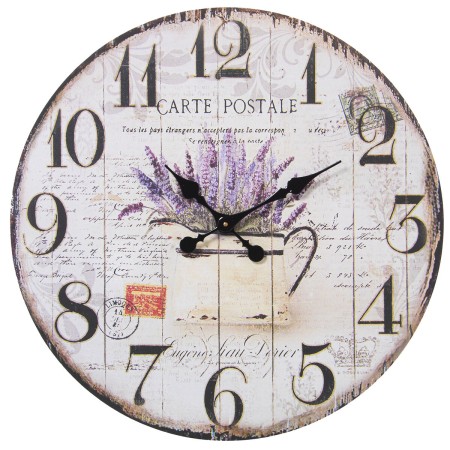 Orologio da Parete Alexandra House Living Marrone Legno 60 x 4 x 60 cm