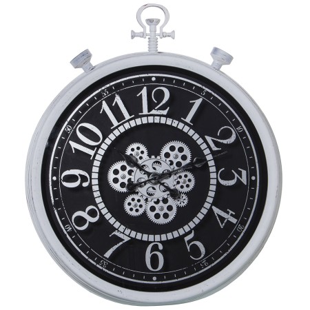 Orologio da Parete Alexandra House Living Bianco Nero Acrilico Plastica 61 x 8 x 72 cm