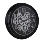 Orologio da Parete Alexandra House Living Nero Acrilico Plastica 36 x 7 x 36 cm Argentato