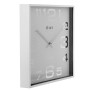 Orologio da Parete Alexandra House Living Bianco Argentato Acrilico Plastica 28 x 4 x 28 cm