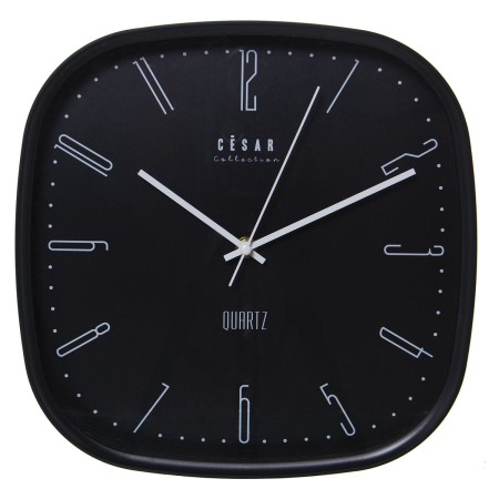 Orologio da Parete Alexandra House Living Nero Acrilico Plastica 30 x 30 x 4 cm