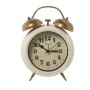 Orologio da Tavolo Alexandra House Living Bianco Metallo 14 x 21 x 7 cm Allarme