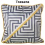 Cuscino Alexandra House Living Venecia Multicolore Tessile 45 x 45 cm