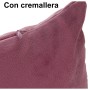 Cuscino Alexandra House Living Rosa Dorato Tessile 45 x 45 cm