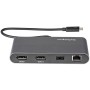 Dockstation Startech TB3DKM2DPL 4K Ultra HD Grigio