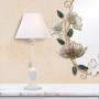 Lampada da tavolo Alexandra House Living Bianco Metallo 40 W 23 x 49 x 23 cm