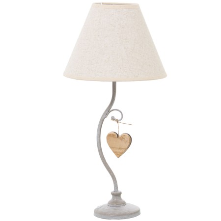 Lampada da tavolo Alexandra House Living Bianco Metallo 40 W 23 x 48 x 23 cm