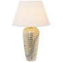 Lampada da tavolo Alexandra House Living Bianco Dorato Ceramica 40 W 18 x 42 x 12 cm