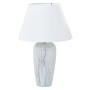 Lampada da tavolo Alexandra House Living Bianco Argentato Ceramica 40 W 15 x 37 x 15 cm