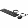 Tastiera e Mouse HP 9SR36AA ABE Nero Qwerty in Spagnolo