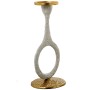 Candelabro Alexandra House Living Bianco Alluminio