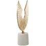 Statua Decorativa Alexandra House Living Bianco Dorato Alluminio Astratto 30 x 10 x 38 cm