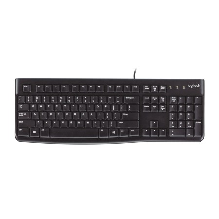 Tastiera Logitech K120 Qwerty UK Nero