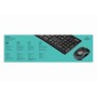 Mouse e Tastiera Logitech 920-004509 Inglese EEUU Nero QWERTY