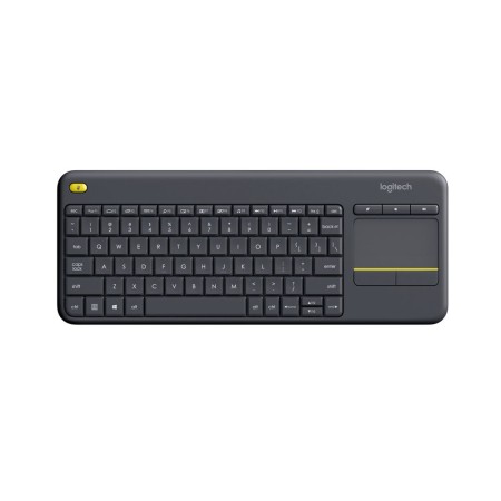 Tastiera Logitech 920-007145 Inglese EEUU Nero QWERTY