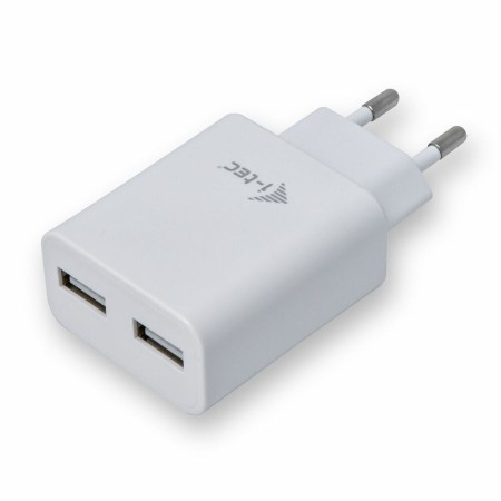 Caricabatterie USB da Parete i-Tec CHARGER2A4W