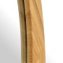 Specchio da parete Alexandra House Living Naturale Legno Astratto 45 x 2,5 x 90 cm