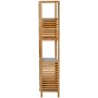 Scaffale da Bagno Alexandra House Living Marrone Legno 30 x 155 x 30 cm