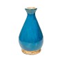 Vaso Romimex Azzurro Ceramica 15 x 25 x 15 cm