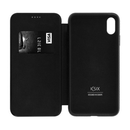 Custodia Folio per Cellulare Iphone X KSIX Executive Nero