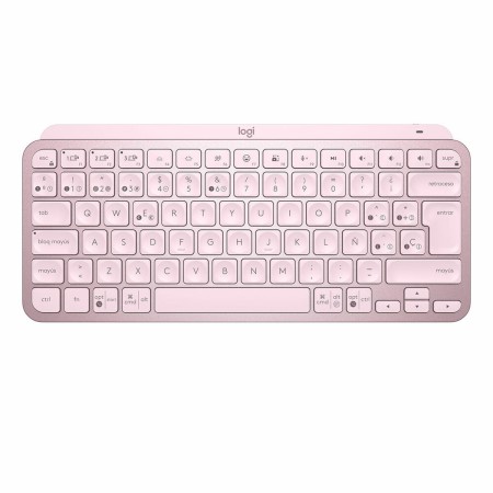 Tastiera Logitech 920-010813 Rosa Spagnolo Qwerty in Spagnolo QWERTY