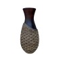 Vaso Romimex Marrone Rattan Terracotta 35 x 100 x 35 cm