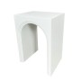 Tavolo aggiuntivo Romimex Bianco Legno MDF 40 x 55 x 30 cm