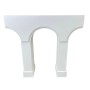 Console Romimex Bianco Legno MDF 100 x 91 x 24 cm