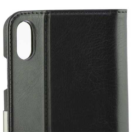 Custodia Folio per Cellulare Iphone XS Max KSIX Nero