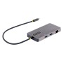 Hub USB Startech 120B-USBC-MULTIPORT Grigio