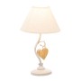 Lampada da tavolo Alexandra House Living Bianco Metallo 40 W 20 x 34 x 20 cm