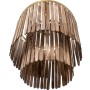 Lampadario Alexandra House Living Marrone Metallo