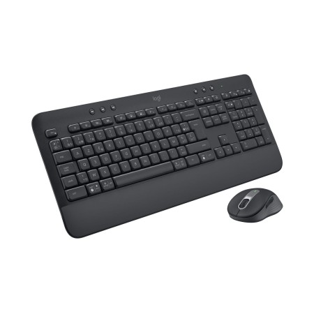 Tastiera e Mouse Wireless Logitech 920-011001 Nero Azerty Francese