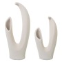 Set di 2 Vasi Alexandra House Living Beige Ceramica