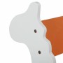 Sedia a dondolo Alexandra House Living Bianco Arancio Legno MDF 33 x 55 x 51,5 cm Per bambini Giraffa