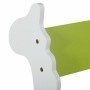 Sedia a dondolo Alexandra House Living Bianco Verde Legno MDF 33 x 55 x 51,5 cm Per bambini Giraffa