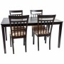 Sedia da Sala da Pranzo Alexandra House Living Noce moscata 52 x 95 x 44 cm