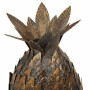 Candelabro Alexandra House Living Dorato Ferro 18 x 28 x 18 cm Ananas