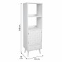 Scaffale Alexandra House Living Bianco Legno di abete Legno MDF 42 x 168 x 50 cm