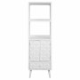 Scaffale Alexandra House Living Bianco Legno di abete Legno MDF 42 x 168 x 50 cm