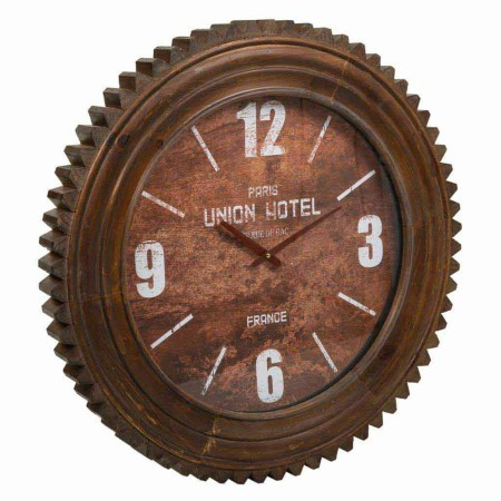 Orologio da Parete Alexandra House Living Rosso Legno di abete Legno MDF