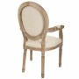 Sedia da Sala da Pranzo Alexandra House Living Beige 46 x 96 x 55 cm